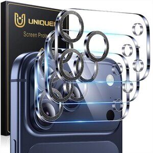 Compatible for 3 Pack iPhone 17 Pro Camera Lens Protector - [Drop Protection] [C